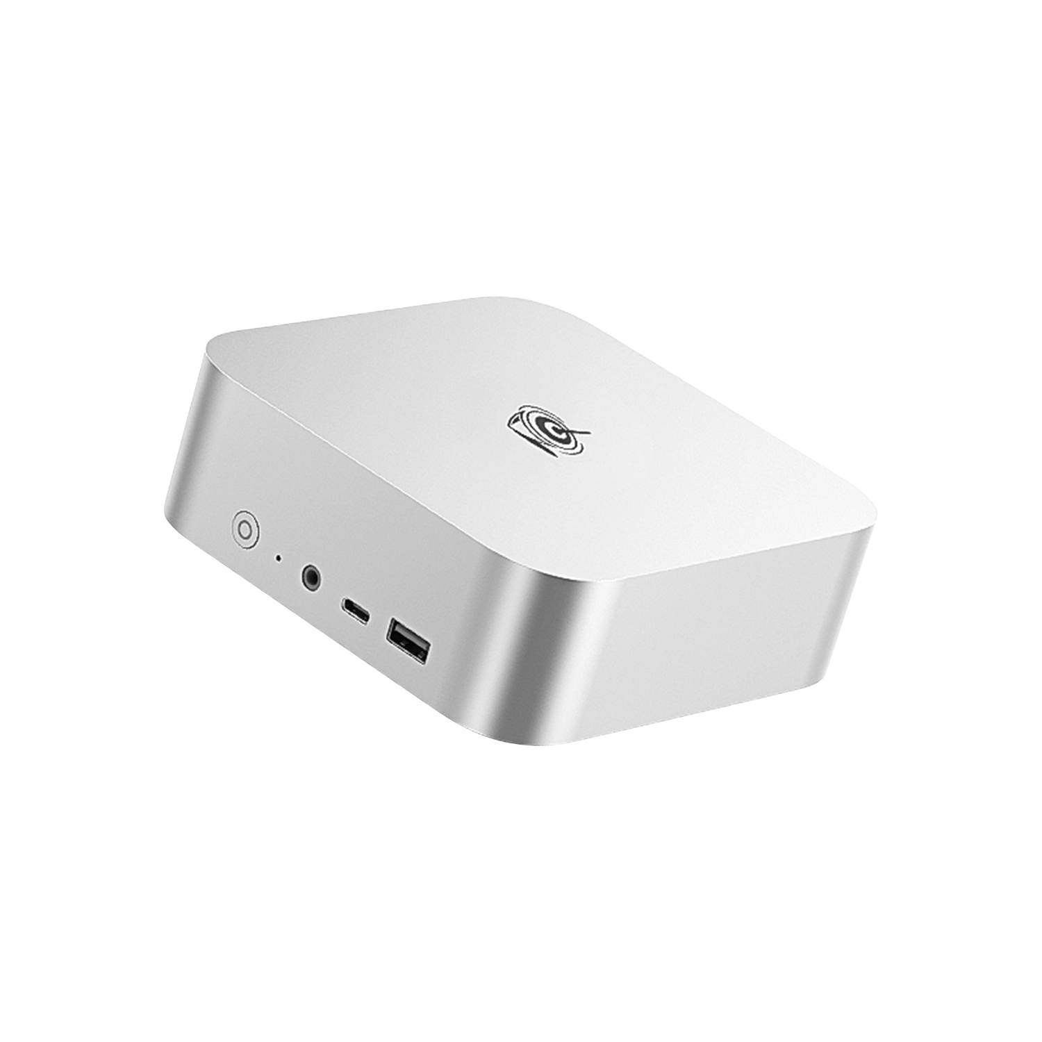 Beelink SER9 MAX, front and right-side view